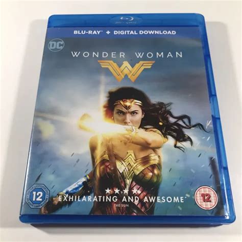 Wonder Woman Blu Ray Movie Region B Gal Gadot Chris Pine Dc Eur 725
