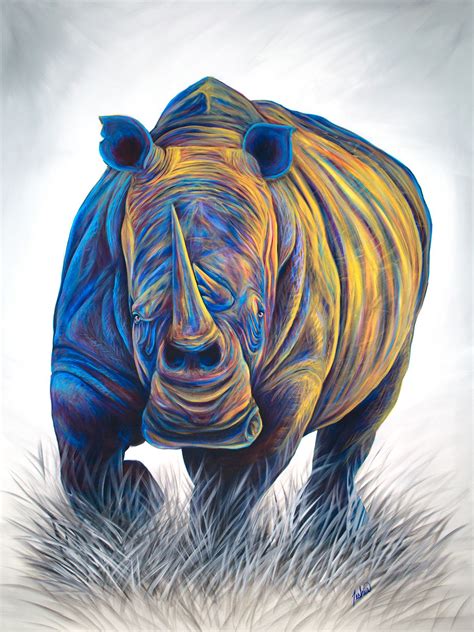 Captivating Rhino Wildlife Art A Celebration Of African Wildlife