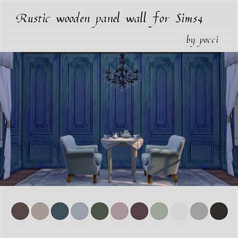Sims 4 Wall Paneling Cc Hot Sex Picture