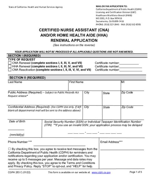 2022 2024 Form CA CDPH 283 C Fill Online Printable Fillable Blank