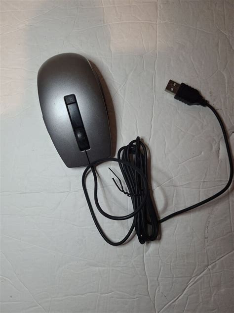 Dell 65k5f Usb Wired Optical Scroll Wheel Mouse Ebay