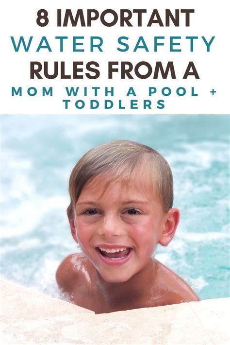 8 Important Water Safety Rules From A Mom With A Pool Toddlers