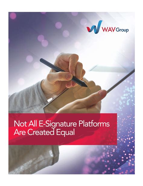 Wavgroup Electronic Signature Security Wav Group Consulting