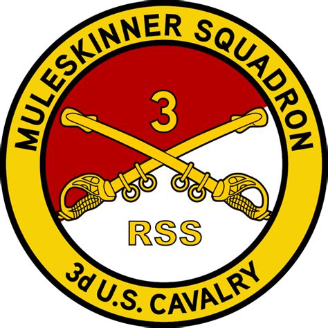 Support Squadron Muleskinner 3d Cavalry Regiment