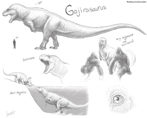 Gojirasaurus By Thegreatestloverart On Deviantart