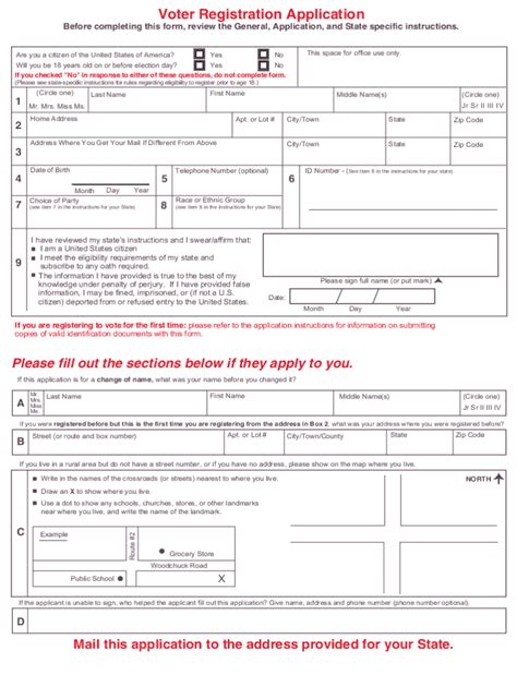 California Voter Form Printable Fill Online Printable Fillable