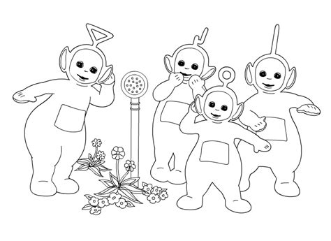 Teletubbies 49769 Cartoons Free Printable Coloring Pages