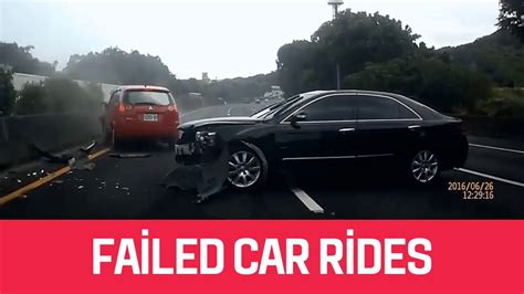 Car Crashes Compilation Failed Cars Rides 16 Youtube