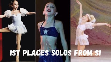 All S1 Solos That Won Ranked Dance Moms Youtube