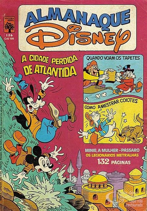 Almanaque Disney N° 126abril Guia Dos Quadrinhos Gibis Antigos
