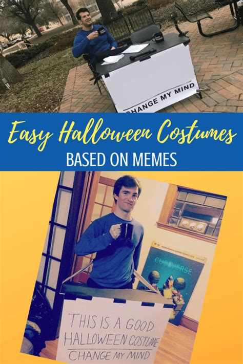 Easy Meme Costumes For Halloween 2022 Diy Playbook