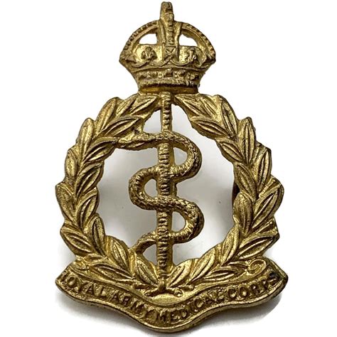 Royal Army Medical Corps Ramc Collar Badge