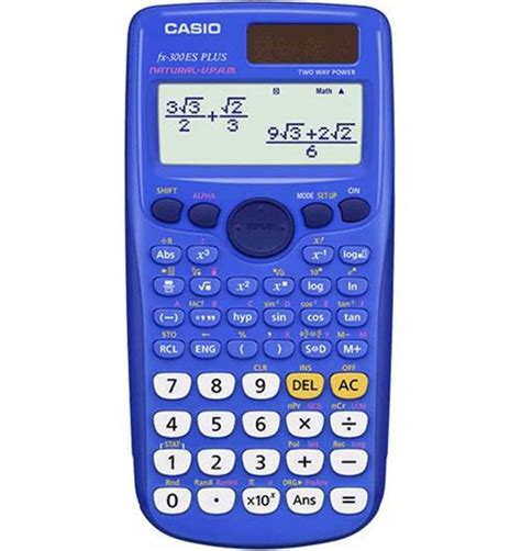 Casio FX-300ESPLUS Scientific Calculator, Natural Textbook Display ...