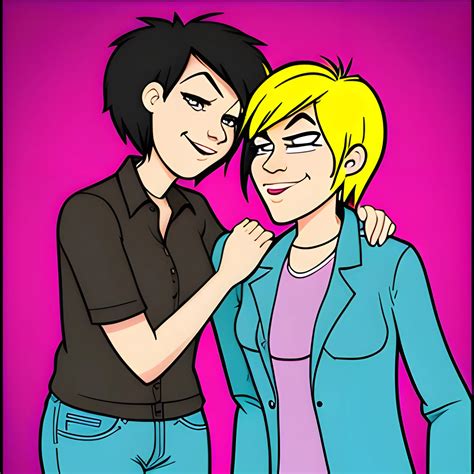 Lesbian Cartoon Arthubai