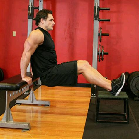 Bench Dip By Craig C Exercise How To Skimble Workout Trainer