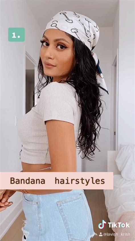 How To Style A Bandana In Your Hair Tiktok Surniarten