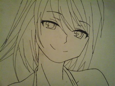 Anime Girl Smile By Akaneagniell On Deviantart