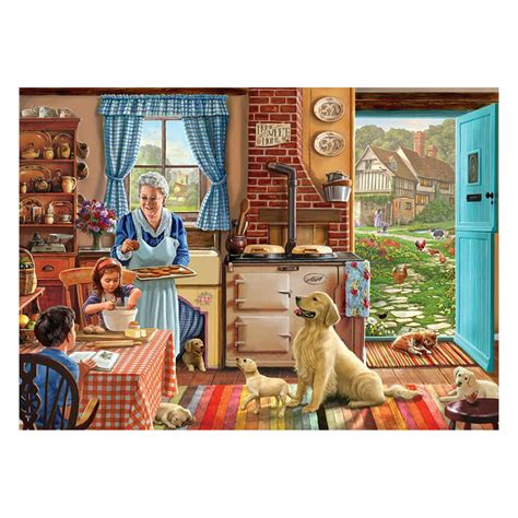White Mountain Puzzles Home Sweet Home 1000 Piece Jigsaw Puzzle