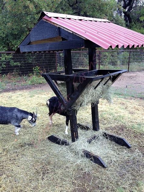 Goat Hay Feeder Only Would Add Something To Catch The Hay So It Wouldn