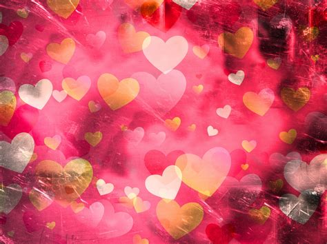 Grunge Hearts Pattern Free Stock Photo Public Domain Pictures