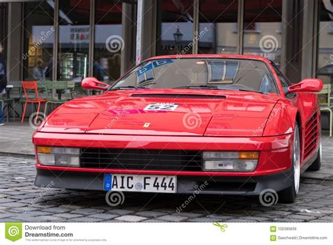 1,474 likes · 116 talking about this. Ferrari Testarossa Oldtimer Car At The Fuggerstadt Classic 2017 Editorial Stock Image - Image of ...