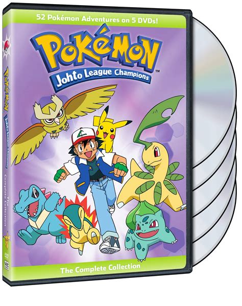 Buy Pokémon Johto League Champions The Complete Collection Dvd