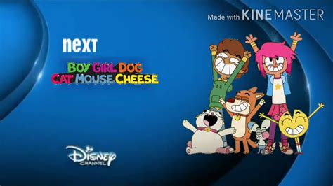 Disney Channel 2014 Next Bumper Boy Girl Dog Cat Cheese Mouse Fanmade