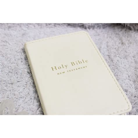 Niv Tiny Testament Bible White Bibs And Kids Boutique