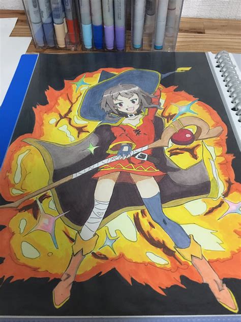 Maybe you would like to learn more about one of these? Megumin drawing : Megumin