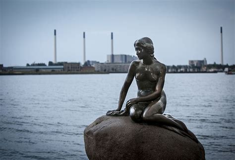 The Little Mermaid Sculpture In Copenhagen