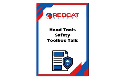 Hand Tools Safety Toolbox Talk Redcat Safety