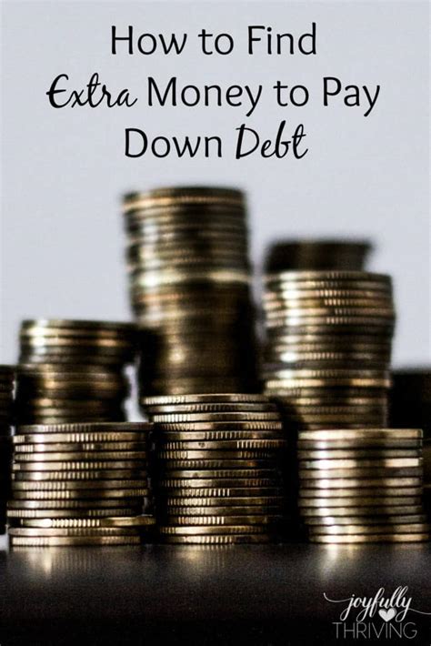 How To Find Extra Money To Pay Down Debt