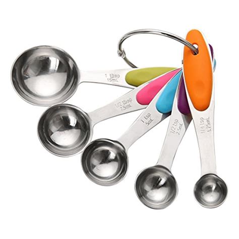 Measuring Spoons Set Stainless Steel 188 Perfect For Baking And