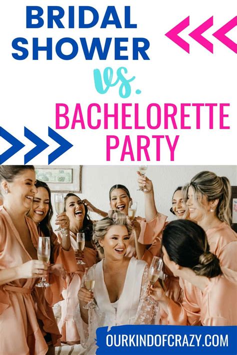 Bridal Shower Vs Bachelorette Party What S The Difference Our Kind Of Crazy