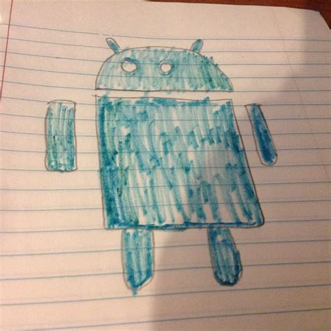 How To Draw An Android 7 Steps With Pictures Wikihow