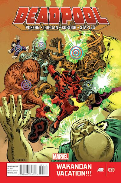 Review Deadpool 20 Multiversity Comics