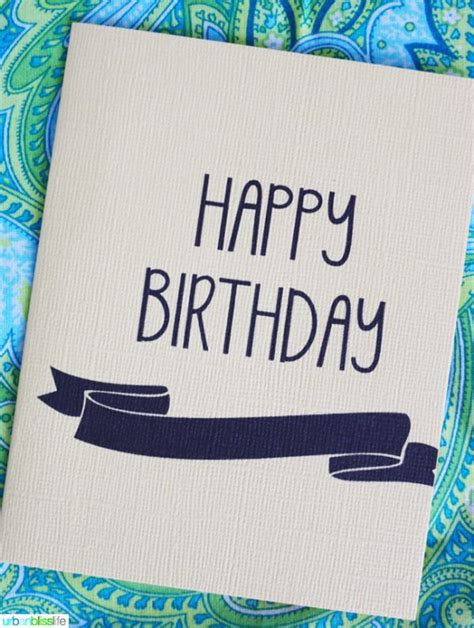 Printing is quick & simple :) plus we have the best birthday card message suggestions for every card! Printable Birthday Cards | Free Printables | Today's ...