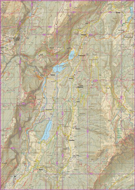 16 Valle Dei Laghi Map By Geoforma Fze Avenza Maps