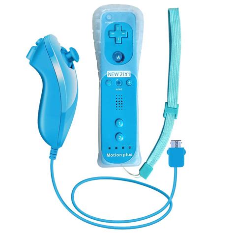 Bestseller2888 Built In Motion Plus Remote And Nunchuck Controller For