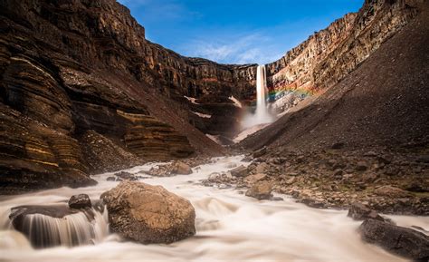 Iceland Nature Hd 4k 5k Rainbow Hd Wallpaper