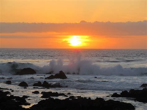 Amazing Sunset Carmel By The Sea Папы