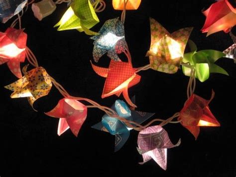 Origami String Lights Images Diy