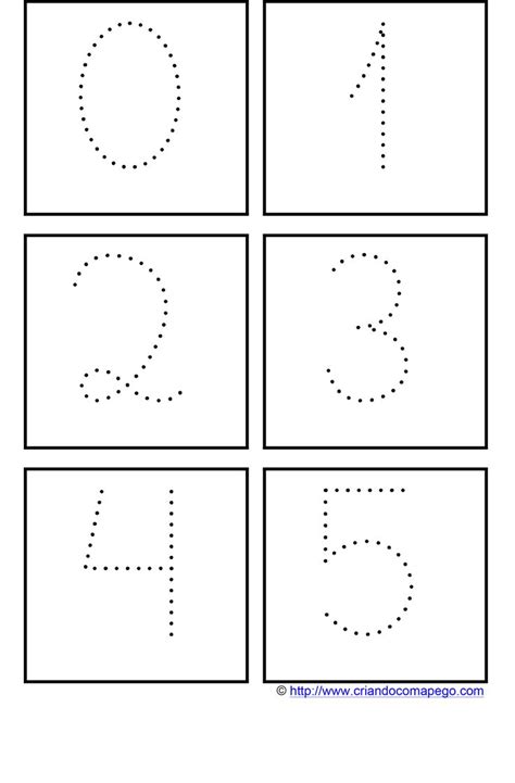 35 Atividades Com Números Pontilhados Para Imprimir