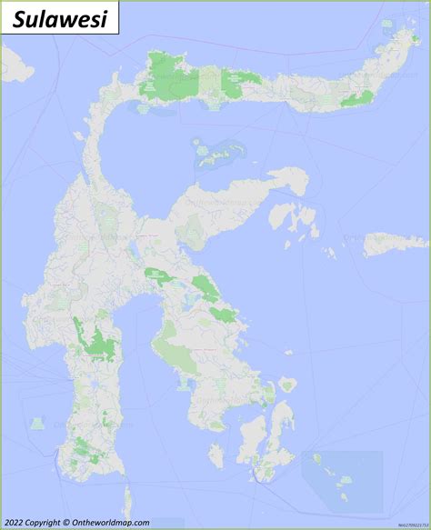 Sulawesi Map Indonesia Maps Of Sulawesi Island Celebes