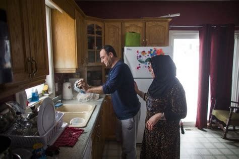 Syrian Refugees Settle Into New Lives In Canada Bbc News