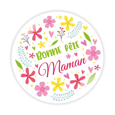 Bonne Fête Maman Mon Badge