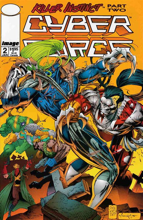 Back Issues Image Back Issues Cyberforce 1993 Image