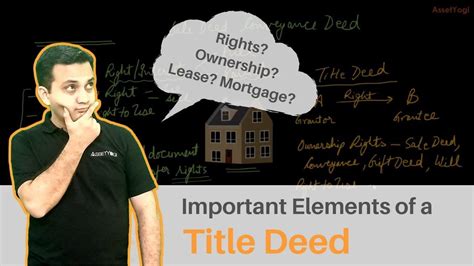 Title Deed In Real Estate Explained Do You Know What Is A Title Deed