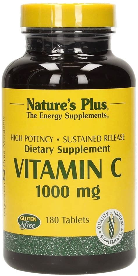 Sowelo vitamin c 1000mg tablets ascorbic acid with bioflavonoids. Vitamin C 1000 mg S / R - Nature's Plus - VitalAbo Online ...