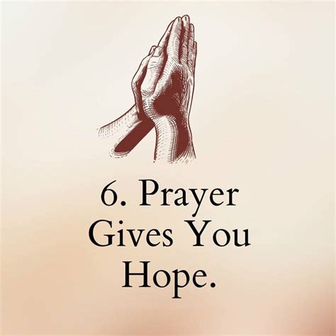 6 Prayer Gives You Hope Quotesbae